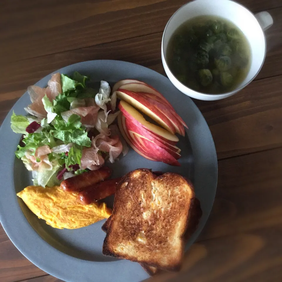 今日の朝ごはん|ぺんぎんさん