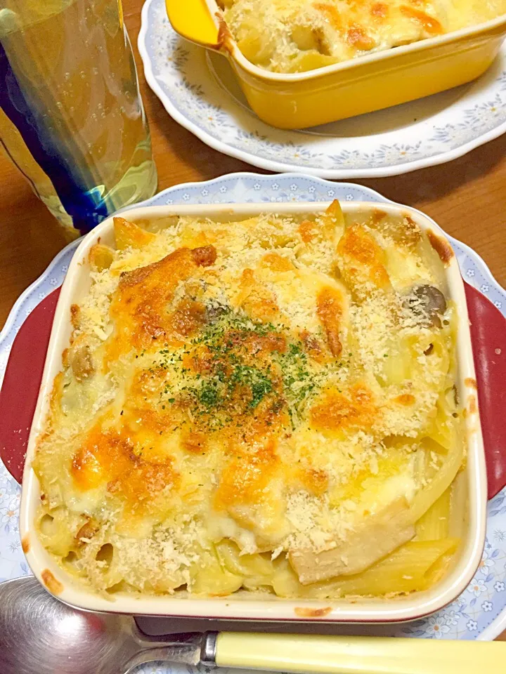 Snapdishの料理写真:グラタン✨初めて作りました✨^ - ^|cafebobさん