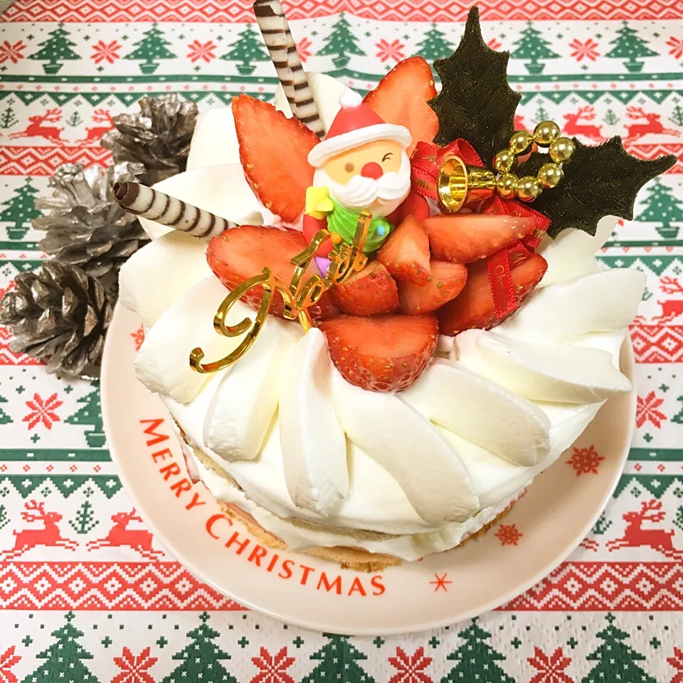 Snapdishの料理写真:♡クリスマスフレジェ♡|miyuさん