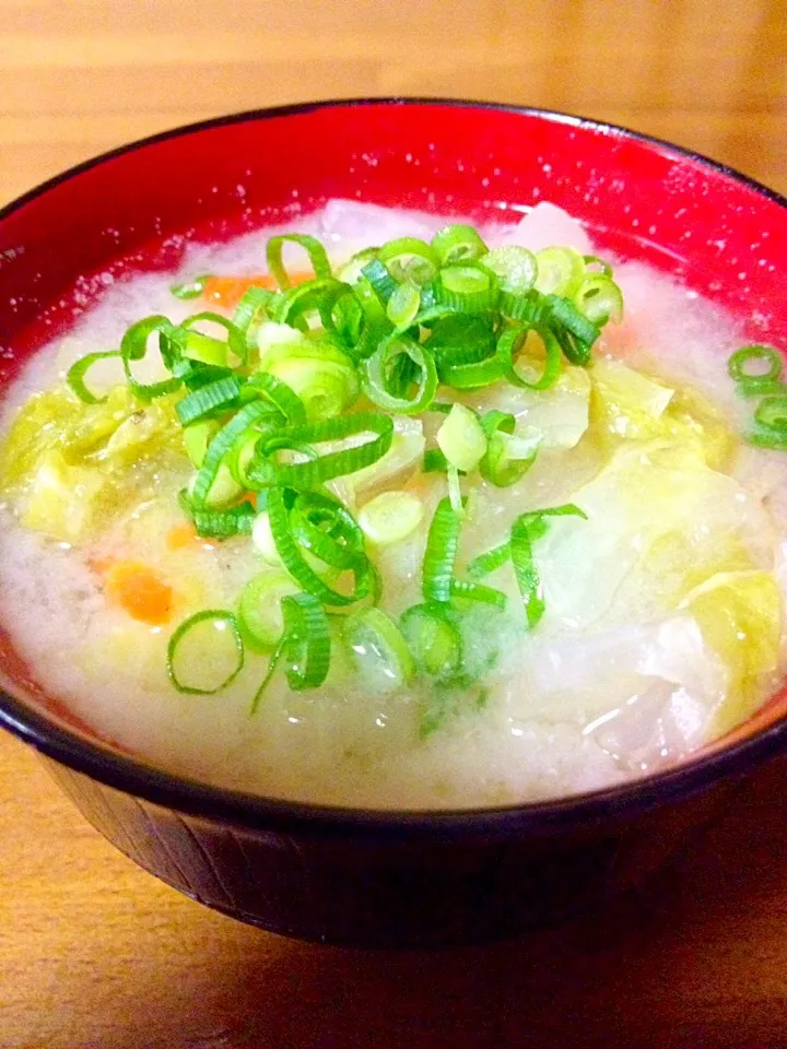 具だくさん味噌汁🍲|まいりさん