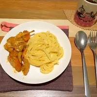 ・カルボナーラ
・鶏肉と舞茸のケチャップ煮|soooooyさん