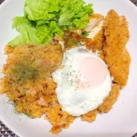 Snapdishの料理写真:超手抜き！！ワンプレートご飯🍴|Yuuuuuuuさん