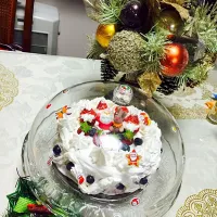 Snapdishの料理写真:クリスマスケーキ①|hadanさん