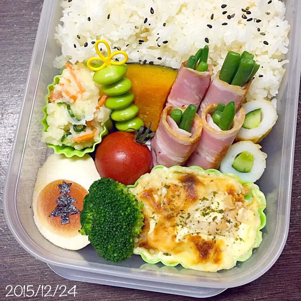 12/24お弁当⚘ᗾᐝ|ふくろう女子さん