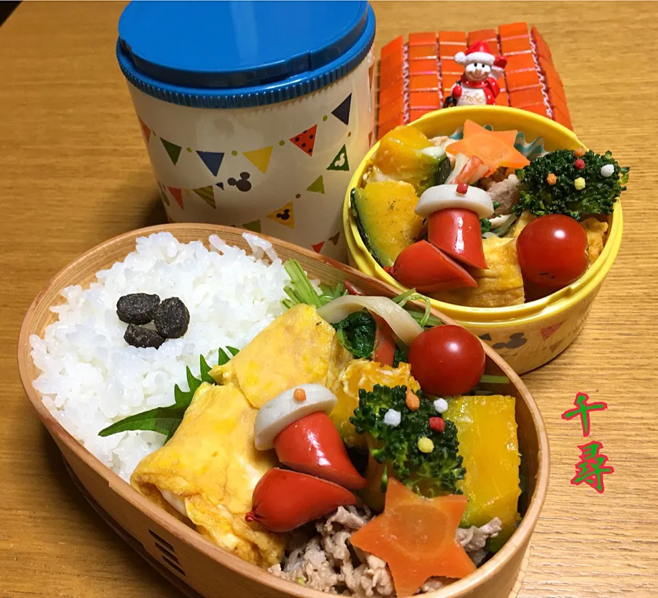 12月24日2人弁当🎄|川上千尋さん