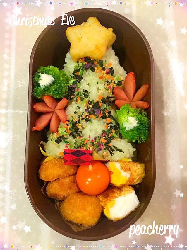 Snapdishの料理写真:長女☆高校生弁当🎄冬季課外10日目|☆ぴ〜ちゃん☆さん