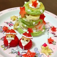 娘のクリスマスケーキ🎄|＊ナコハナ＊さん