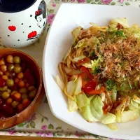 Snapdishの料理写真:野菜野菜焼きそば|冷え性さん