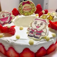 Snapdishの料理写真:2015クリスマスケーキ|みかさん