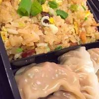 Snapdishの料理写真:Glutinous Fried Rice with Handmade Dumplings|William Zhaoさん