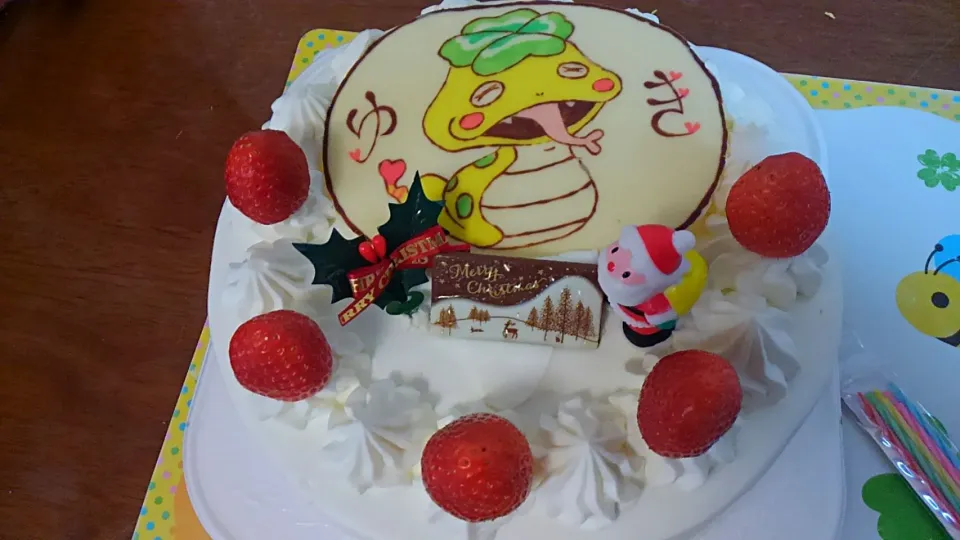 今年のクリスマスケーキ❤|こっこ様✨　٩(๑♥ڡ♥๑)۶さん