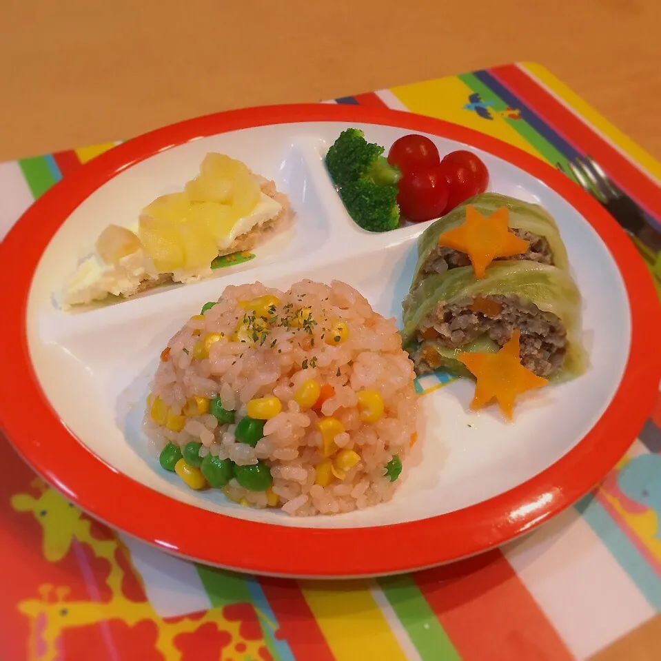 Snapdishの料理写真:息子ご飯|はるさん