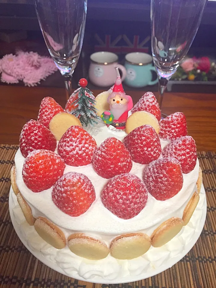 Snapdishの料理写真:❤️Xmasケーキ❤️|みっつさん