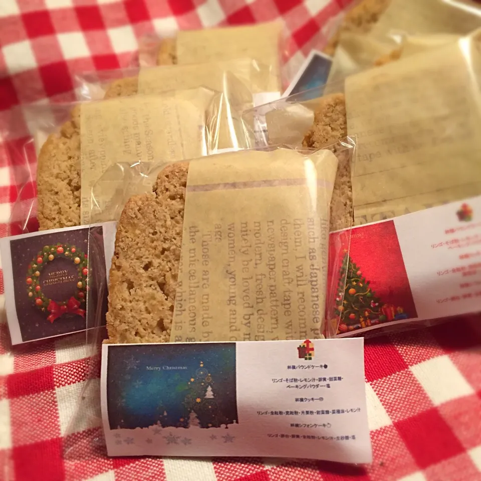 りんごそば粉パウンドケーキ|エノーラさん