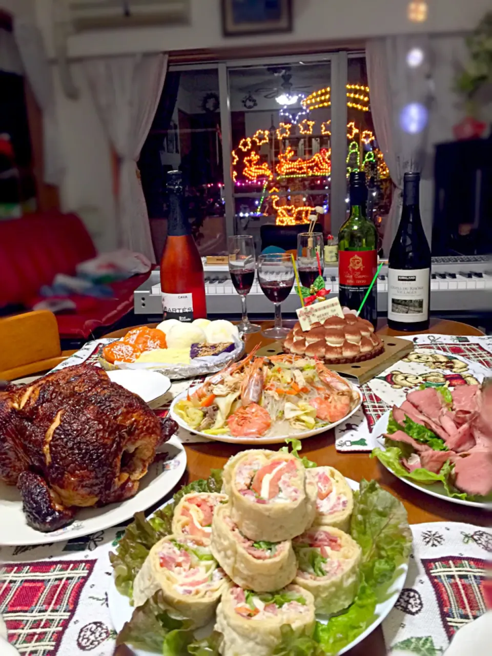 ⛄🎄✨🍷X'mas Dinner🎄🎅🎁✨|マニラ男さん