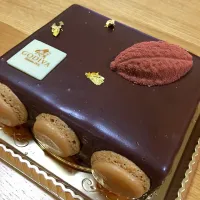 クリスマスケーキは今年もゴディバ♡小さいけど…|あいさん