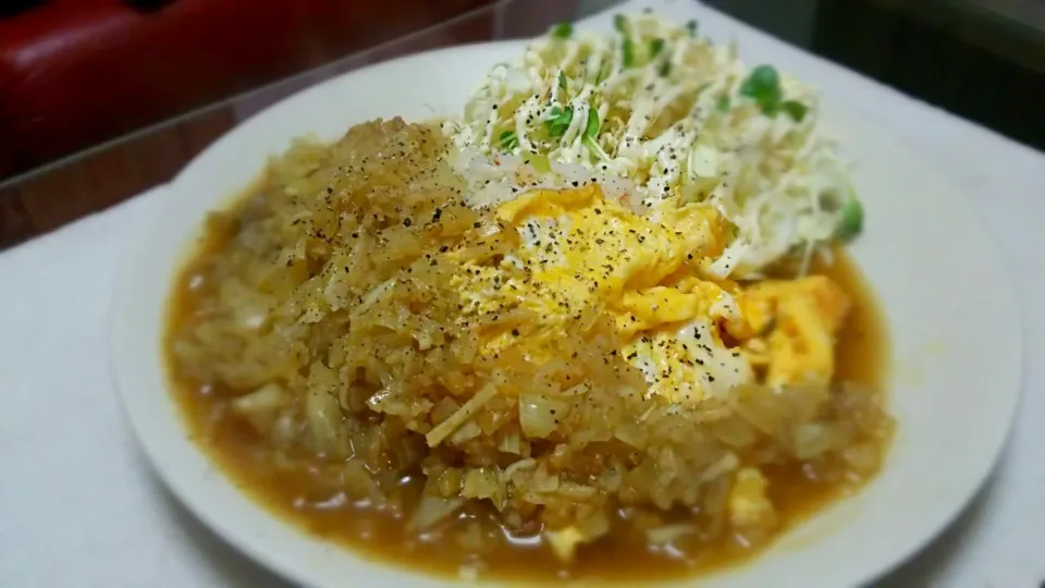 大根ﾀｯﾌﾟﾘ炊き込みご飯のｵﾑｶﾚｰ
の晩ごはん✨|kaz(*･ω･)さん