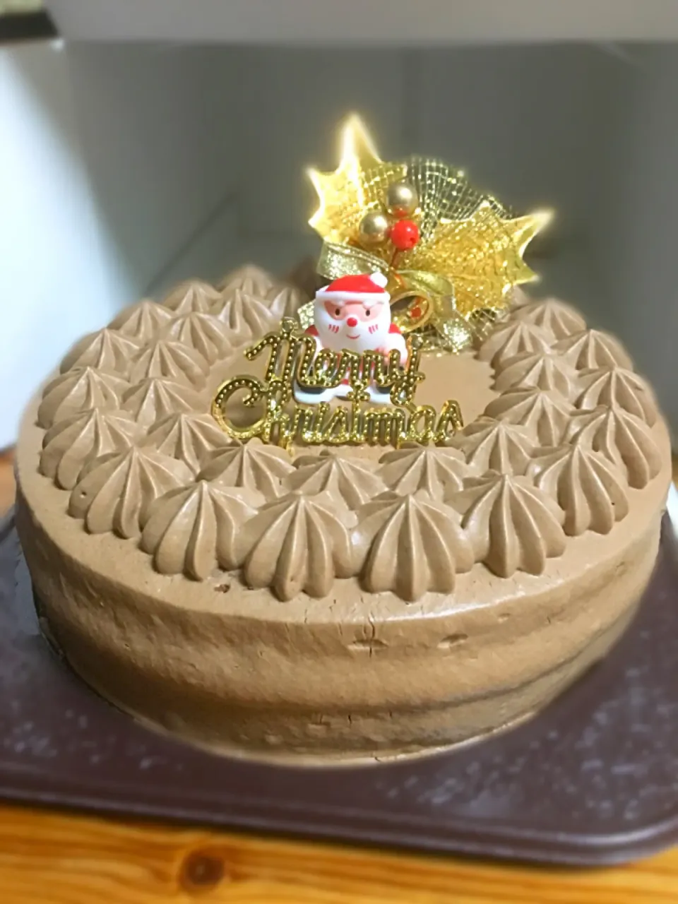 Snapdishの料理写真:ヤマザキ クリスマスチョコケーキ|茶一郎さん