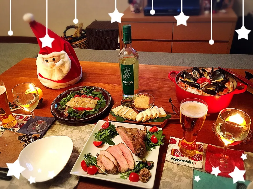 クリスマスイブの晩ご飯|美穂さん