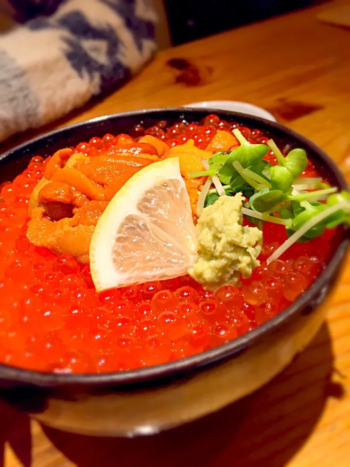 うにいくら丼🐟🌊✨😍💕北海道|eriさん