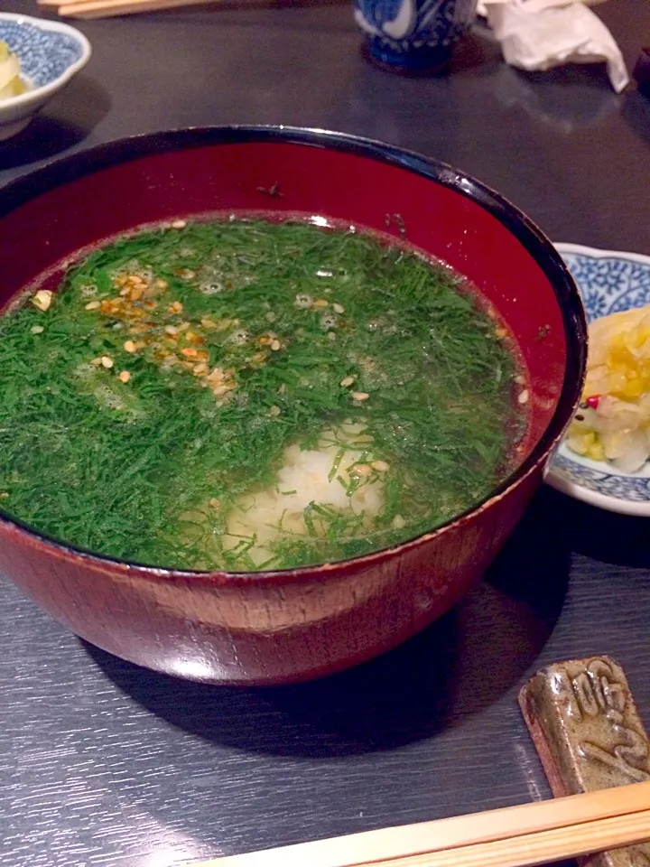 ろくさん亭の糠鯖茶漬|ひろきさん