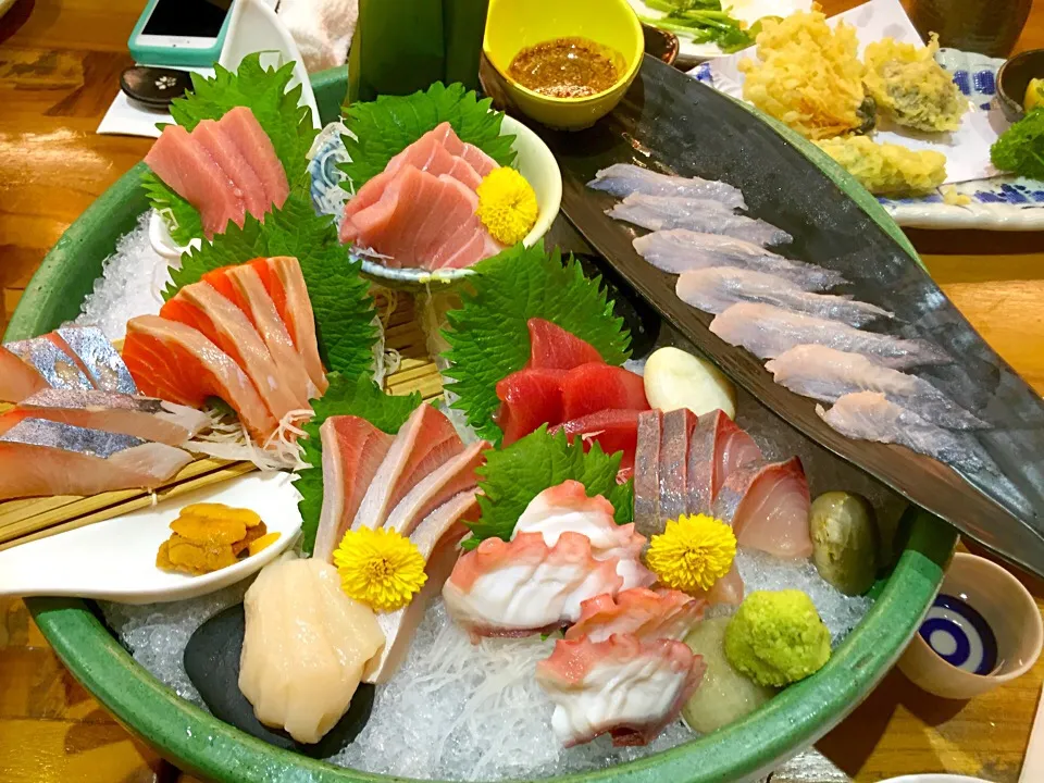 Sashimi platter|sgさん