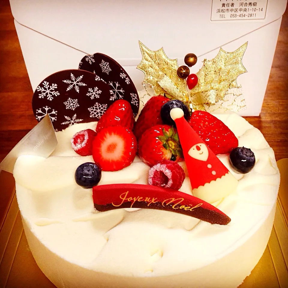 今年もいただきました💕
クリスマスケーキ🎂
先生感謝です|ちなみんさん