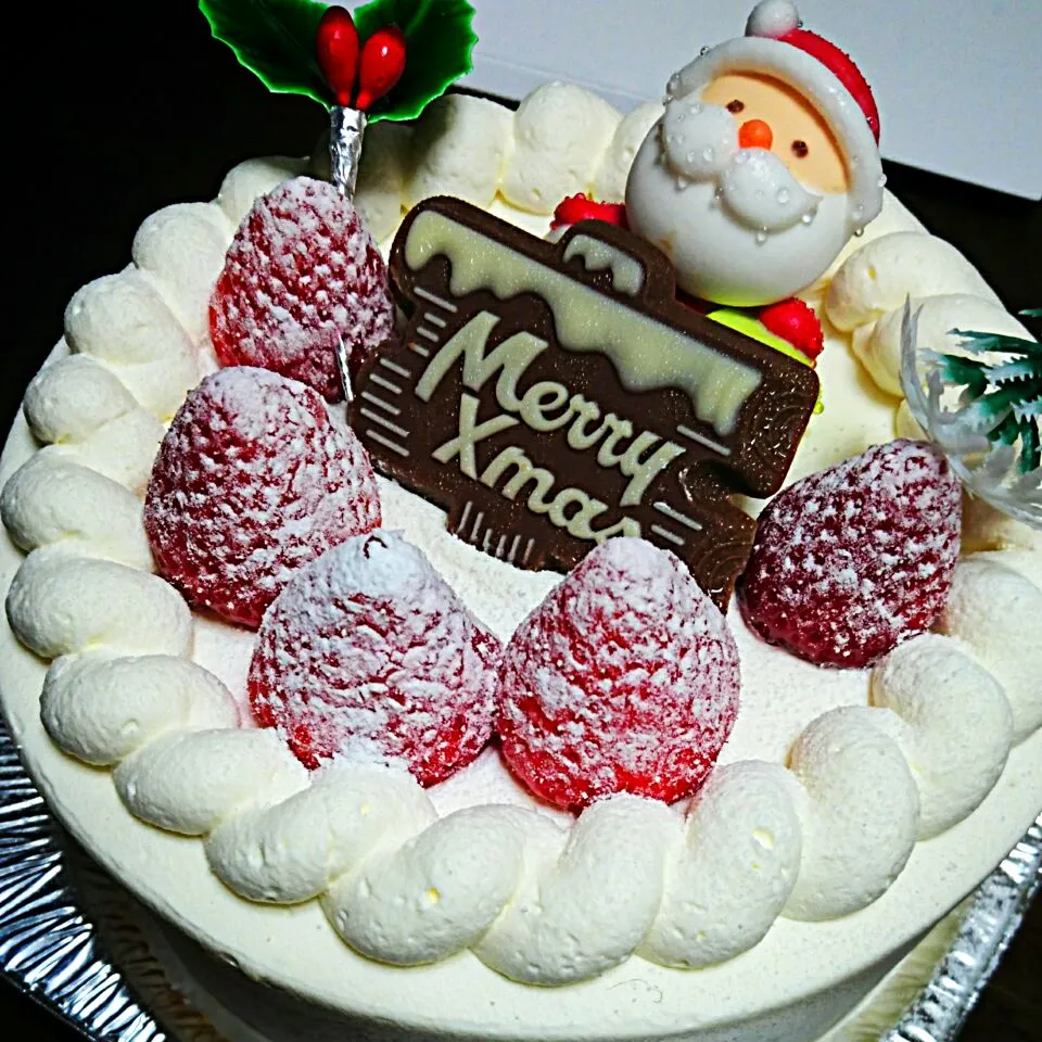 Snapdishの料理写真:🎅🎂🎄こうのとり X'masケーキ🎂🎅🎄|♡a-chan♡さん