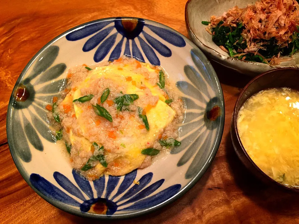 Snapdishの料理写真:あんかけチャーハン|riruさん