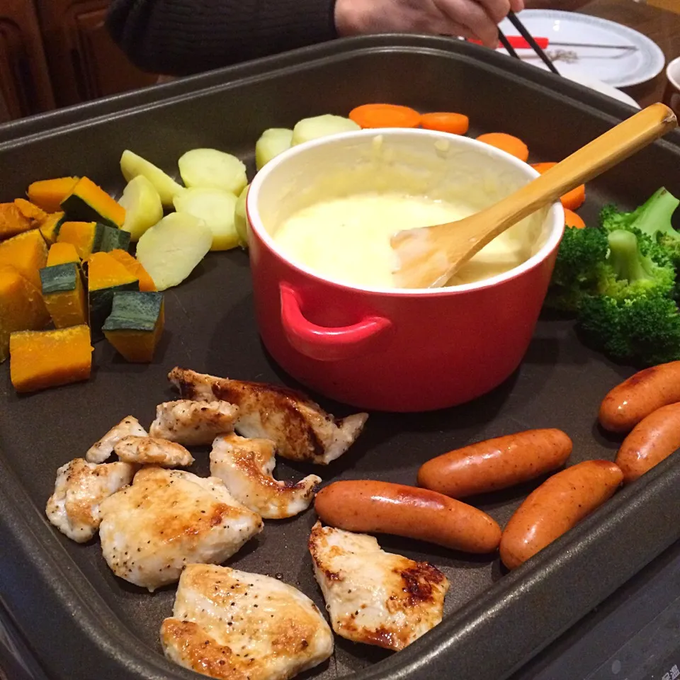 Snapdishの料理写真:cheesefondue🧀✨|まきんすぱん///さん