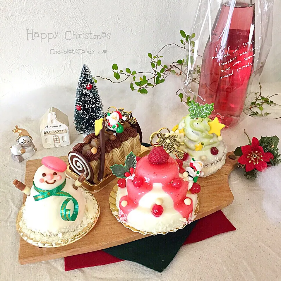 クリスマスケーキ達|ききさん