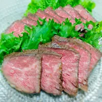 mariさんのお料理*
 ～今夜はローストビーフ🍴      
     お湯に浸ける簡単レシピ～