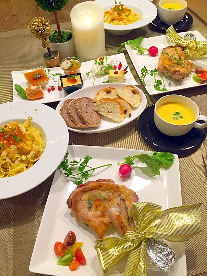 クリスマスディナー🍴🎄✨第3弾🌟明日はもう料理しないぞー😅💦|まみりんごさん