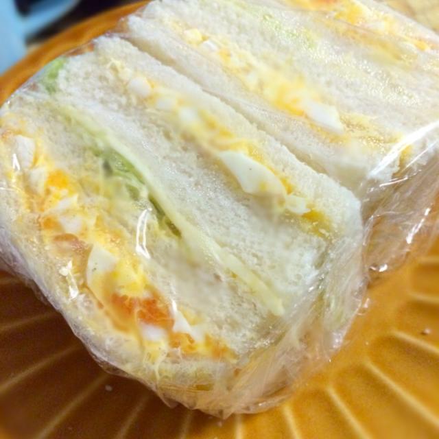 Imanaka Yukikoさんの料理 サンドイッチの包み方をラップでもしてみましたー Ryoko Snapdish スナップディッシュ Id Dnm8ea