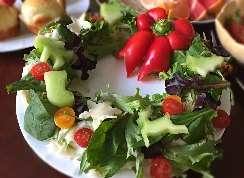 Christmast Wreath|Dong Mei Linさん