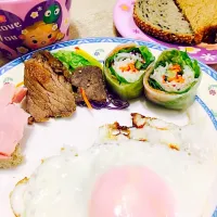 Snapdishの料理写真:朝食|あやりんさん