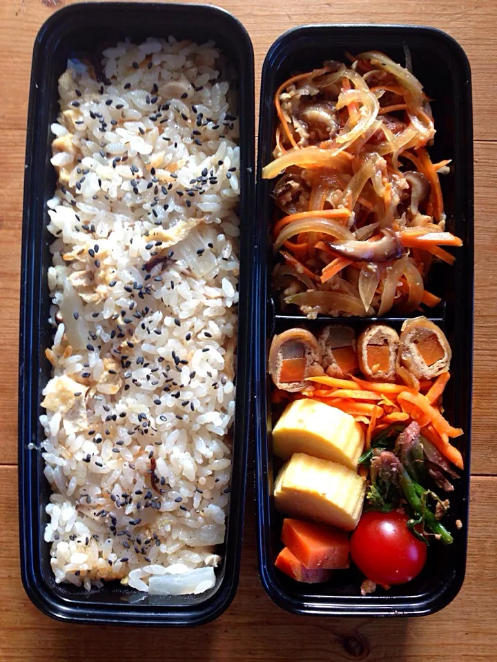 Snapdishの料理写真:旦那弁当12/26|まっきーさん