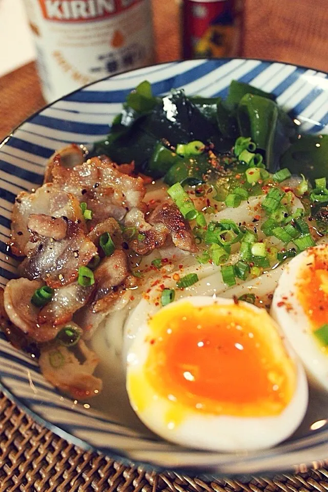 おろし肉うどん|はさん