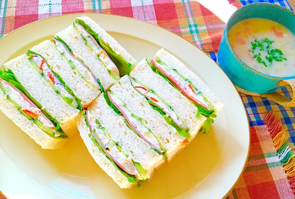 休日のSANDWICH🍞LUNCH|KANAさん