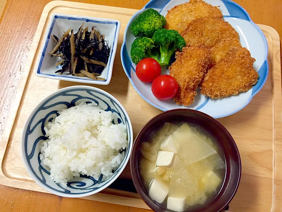 Snapdishの料理写真:チキンカツとハムカツ|ルドルフさん