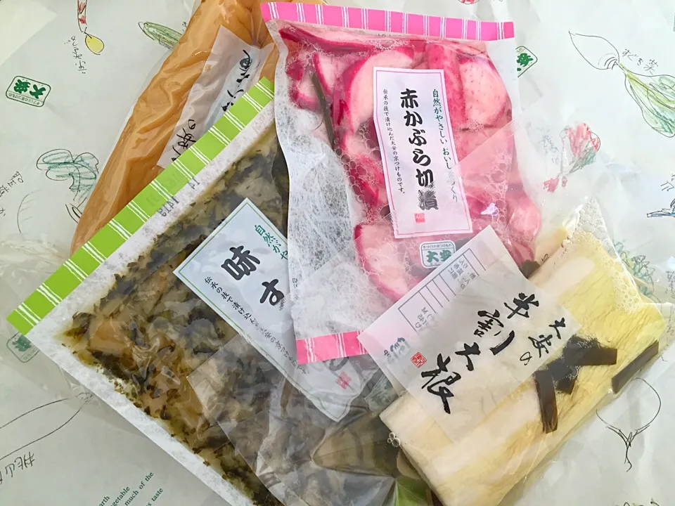 美味しい漬物買ってきましたっ！|sono.kさん