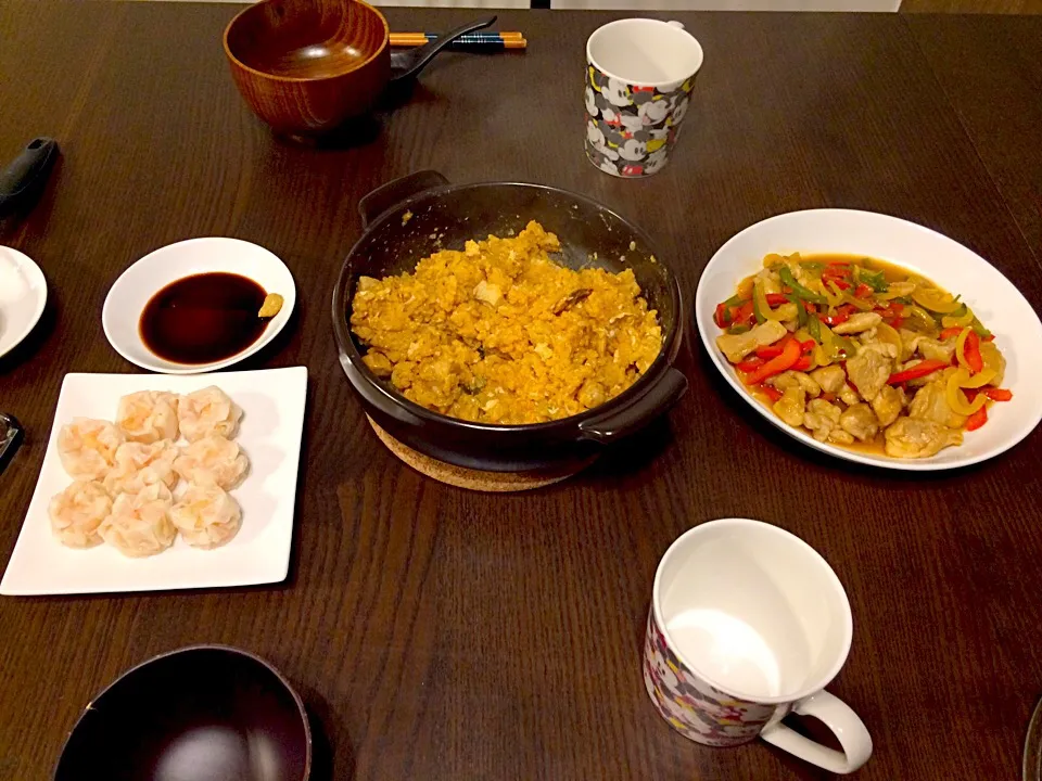 Snapdishの料理写真:2015.12.25 晩御飯|あいさん