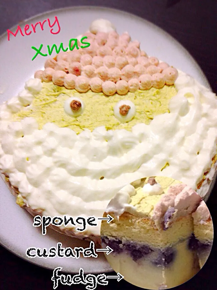 Snapdishの料理写真:ガトーマジックでクリスマスケーキ🎄|Megumi Gotoさん