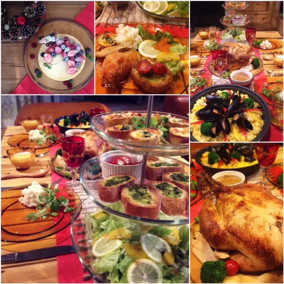 Snapdishの料理写真:Xmas 2015|あいこ ⁎ˇ◡ˇ⁎さん