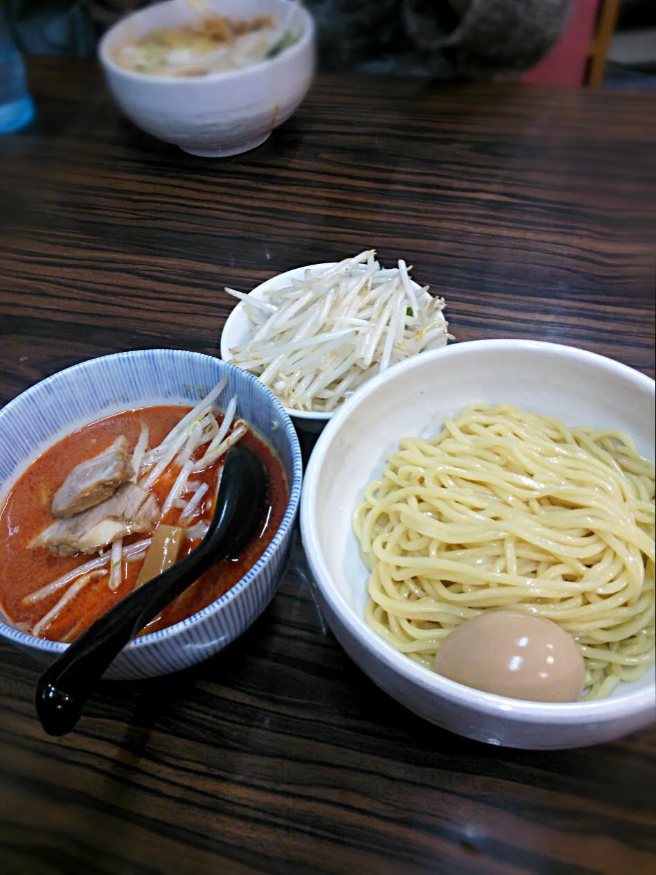 辛味噌つけ麺野菜増し|よちやまさん