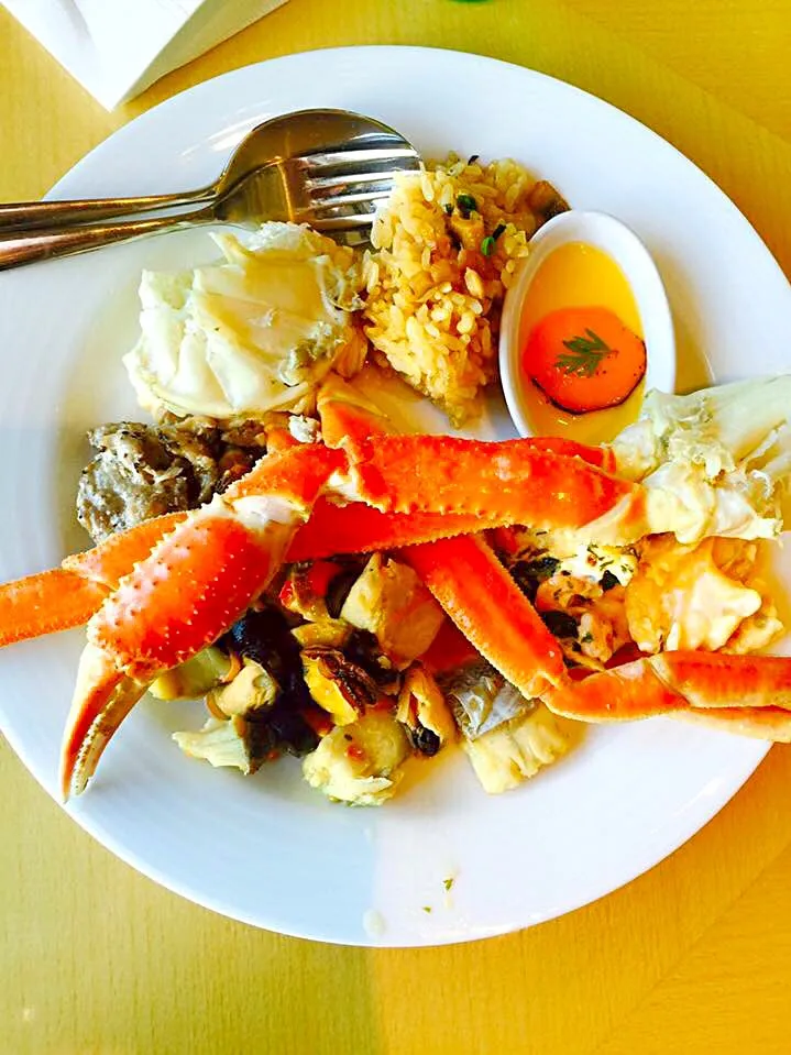 King Crab Legs for Christmas Lunch|Food Gardenさん