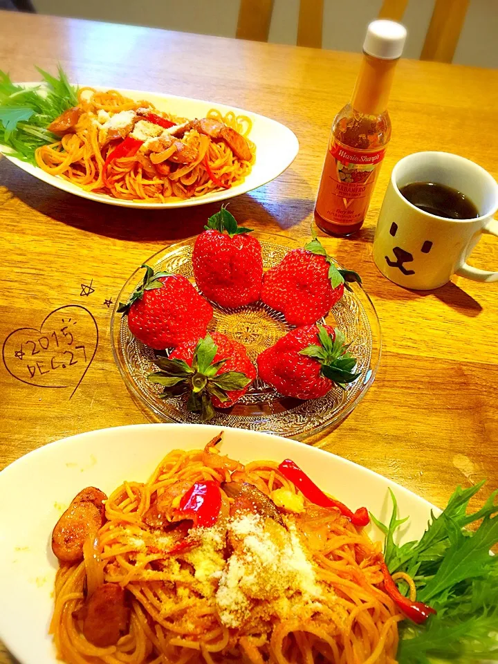 Snapdishの料理写真:パスタ〜🍝|まんぞーさん