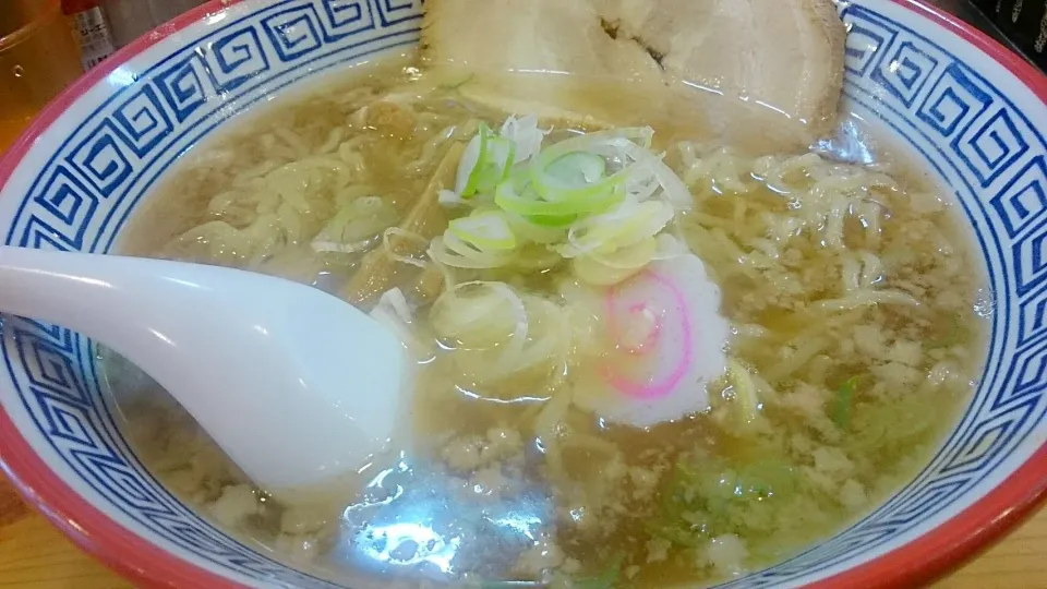 青森下北ラーメン三代目藤村商店 の 元祖魚介中華そば+中盛(無料) ＠住吉、錦糸町|大脇さん