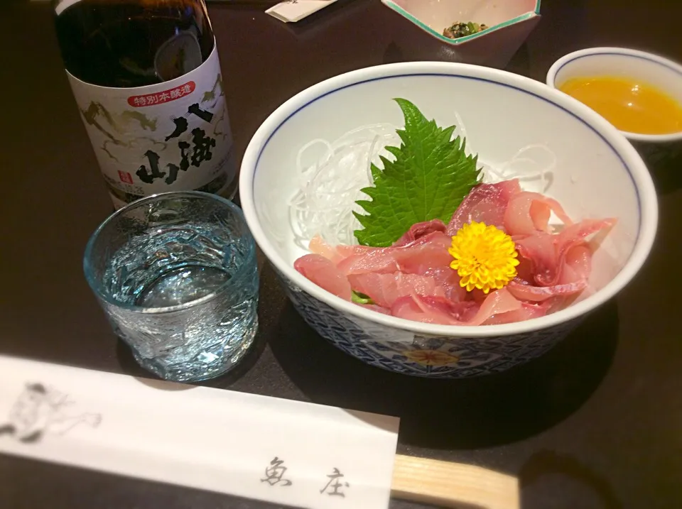 鯉のあらい🐟🍶😋|アライさんさん