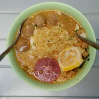 Super Spicy Soup Noodles with Meatball
#Spicy #Soup #Noodles #meatballs #roulade #egg|Chef Gorbaさん